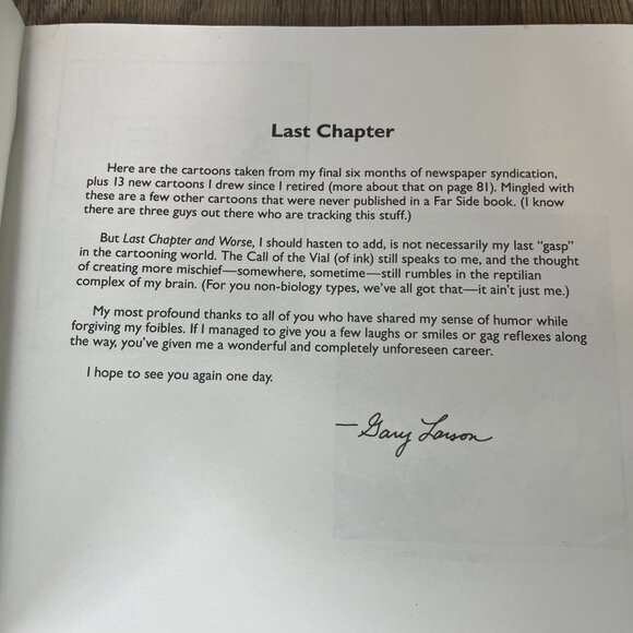 The Far Side Gary Larson Lot Of 3 - Gallery 4, 2008 Desk Calendar & Collection - Picture 11 of 16